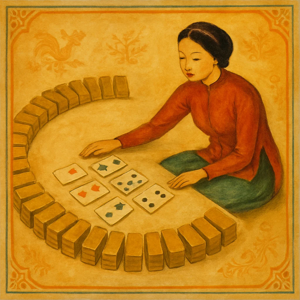 Cách chơi Crescent Solitaire — bài hình lưỡi liềm