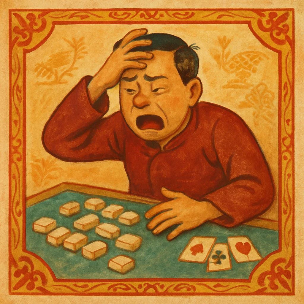 Lỗi phổ biến khi chơi Tứ Sắc — minh hoạ retro Saigon