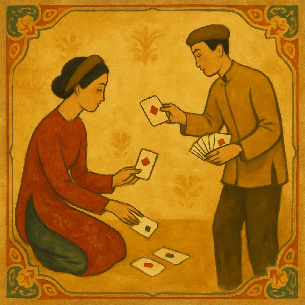 Luật cào cái vs cào rùa: biến thể Bài Cào
