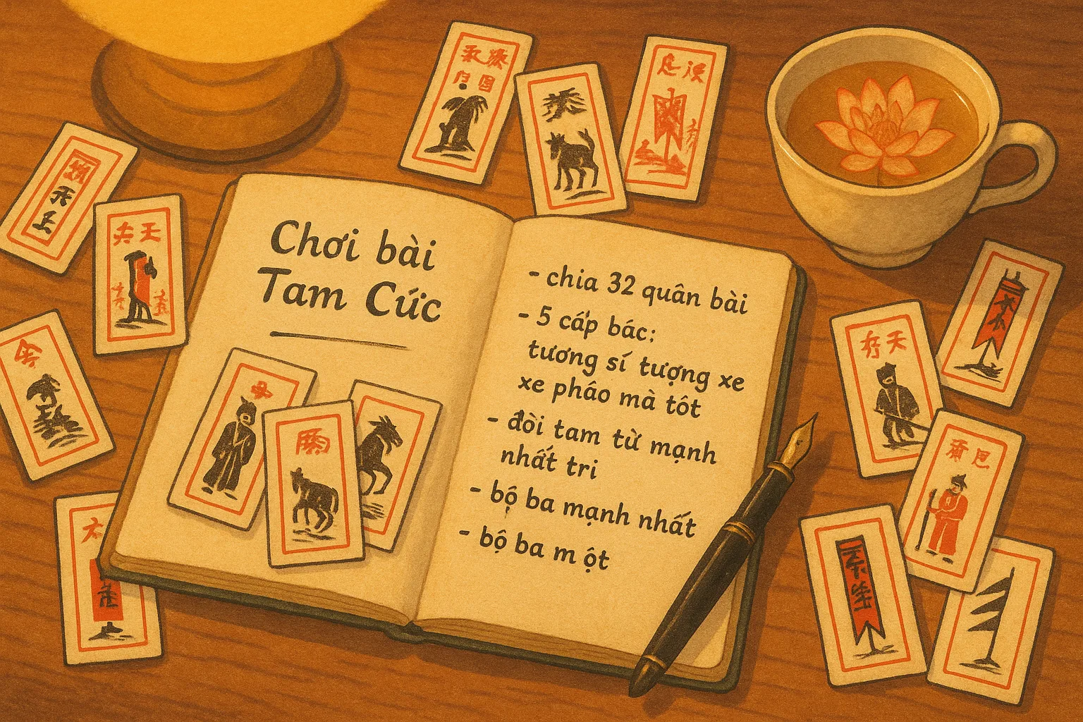 Mẹo nhớ bài Tam Cúc — 4 phương pháp cho người mới chơi
